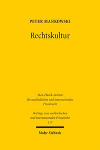 Produktbild: Rechtskultur