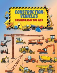 Produktbild: Construction Vehicles Coloring Book For Kids