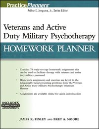 Produktbild: Veterans and Active Duty Military Psychotherapy Homework Planner, (with Download)
