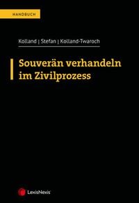 Produktbild: Souver&auml;n verhandeln im Zivilprozess