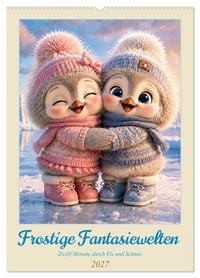 Produktbild: Frostige Fantasiewelten (Wandkalender 2027 DIN A2 hoch), CALVENDO Monatskalender
