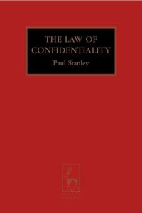Produktbild: The Law of Confidentiality