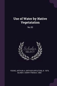 Produktbild: Use of Water by Native Vegetatation