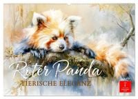 Produktbild: Roter Panda - Tierische Eleganz (Wandkalender 2027 DIN A2 quer), CALVENDO Monatskalender