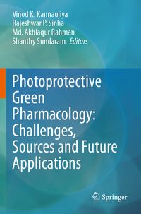Produktbild: Photoprotective Green Pharmacology: Challenges, Sources and Future Applications