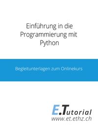 Produktbild: Einf&uuml;hrung in die Programmierung mit Python