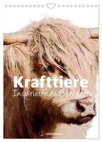 Produktbild: Krafttiere - Inspirierende Begleiter voller Magie und Seele (Wandkalender 2027 DIN A4 hoch), CALVENDO Monatskalender