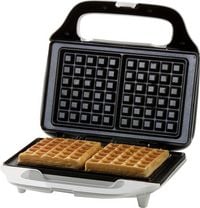 Produktbild: DOMO DO9133W Waffeleisen mit Standfu&szlig; Wei&szlig;