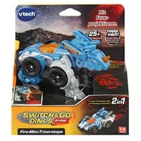 Produktbild: Switch & Go Dinos - Fire-Mini-Triceratops