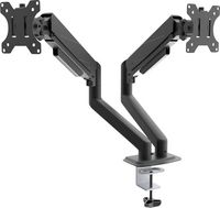 Produktbild: Akyga AK-MB-06 Monitor-Tischhalterung 2 Display(s) 81,3 cm (32") Schwarz Neigbar, Rotierbar, Schwenkbar