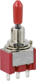 Produktbild: TRU COMPONENTS TC-9353988 Wippschalter 250 V/AC 3A 1 x Ein/Aus/(Ein) rastend/0/tastend 1St.