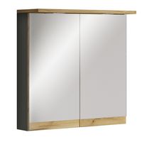 Produktbild: LED Bad Spiegelschrank Steckdose 59x60x23 Cosila