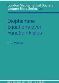 Produktbild: Diophantine Equations Over Function Fields