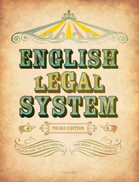 Produktbild: Wilson, S: English Legal System
