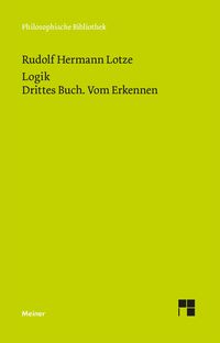 Produktbild: Logik. Drittes Buch. Vom Erkennen