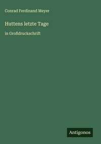 Produktbild: Huttens letzte Tage