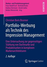 Produktbild: Portfolio-Werbung als Technik des Impression Management