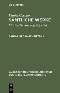 Produktbild: Prosa-Schriften I