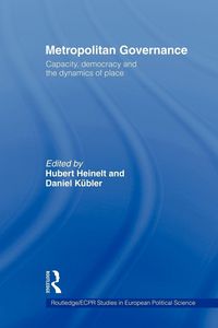 Produktbild: Metropolitan Governance in the 21st Century