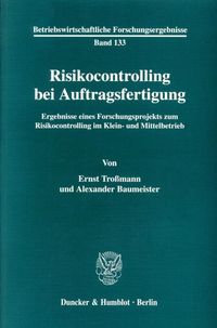 Produktbild: Risikocontrolling bei Auftragsfertigung.