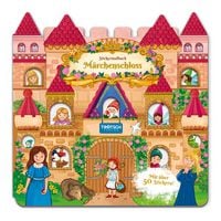 Produktbild: TR&Ouml;TSCH - Malbuch Stickermalbuch M&auml;rchenschloss| Ab 4 Jahren