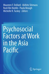 Produktbild: Psychosocial Factors at Work in the Asia Pacific