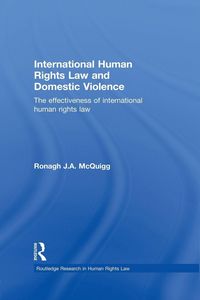 Produktbild: International Human Rights Law and Domestic Violence