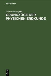 Produktbild: Grundz&uuml;ge der physichen Erdkunde