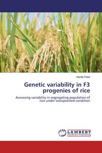 Produktbild: Genetic variability in F3 progenies of rice