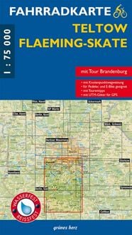 Produktbild: Fahrradkarte Teltow, Flaeming-Skate