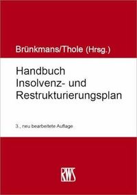 Produktbild: Handbuch Insolvenz- und Restrukturierungsplan