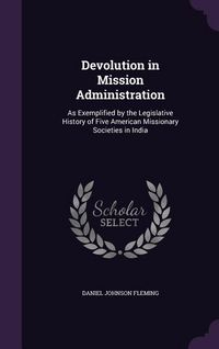 Produktbild: Devolution in Mission Administration