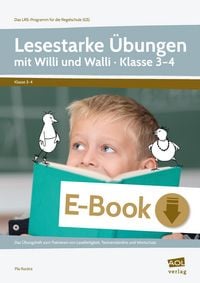 Produktbild: Lesestarke &Uuml;bungen mit Willi und Walli - Kl. 3-4