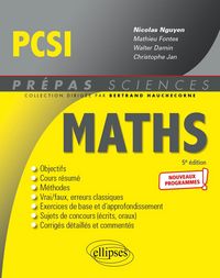 Produktbild: Math&eacute;matiques PCSI - Programme 2021