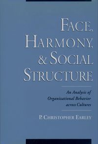 Produktbild: Face, Harmony, and Social Structure