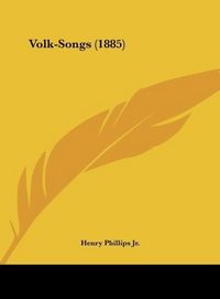 Produktbild: Volk-Songs (1885)