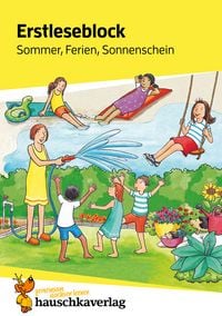 Produktbild: Lese-R&auml;tselblock &ndash; Sommer, Sonne, Urlaub! Lesen lernen 1. Klasse