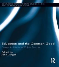 Produktbild: Education and the Common Good