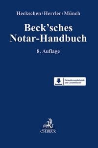 Produktbild: Beck'sches Notar-Handbuch