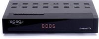 Produktbild: Xoro HRT 8770 TWIN Hybrid DVB-C & DVB-T Kombo-Receiver Aufnahmefunktion, Kartenleser, Deutscher DVB-T2 Standard (H.265), LAN-f&auml;hig Anzahl Tuner: 2