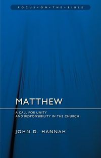 Produktbild: Matthew: A Call for Unity and Responsibility in the Church