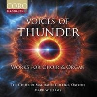 Produktbild: Voices of Thunder - Werke f&uuml;r Chor & Orgel