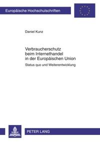 Produktbild: Verbraucherschutz beim Internethandel in der Europ&auml;ischen Union