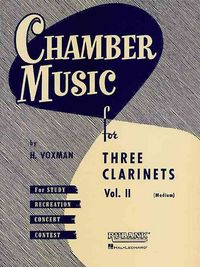 Produktbild: Chamber Music for Three Clarinets, Vol. 2 (Medium)