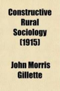 Produktbild: Constructive Rural Sociology