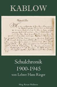 Produktbild: Kablow Schulchronik