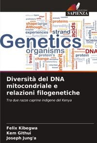 Produktbild: Diversit&agrave; del DNA mitocondriale e relazioni filogenetiche