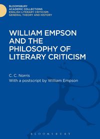 Produktbild: William Empson and the Philosophy of Literary Criticism