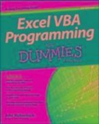 Produktbild: Excel VBA Programming For Dummies