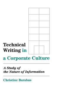 Produktbild: Technical Writing in a Corporate Culture
